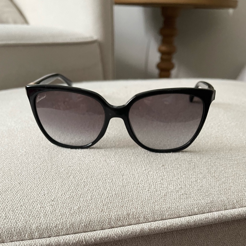 Gucci Black Gradient Sunglasses